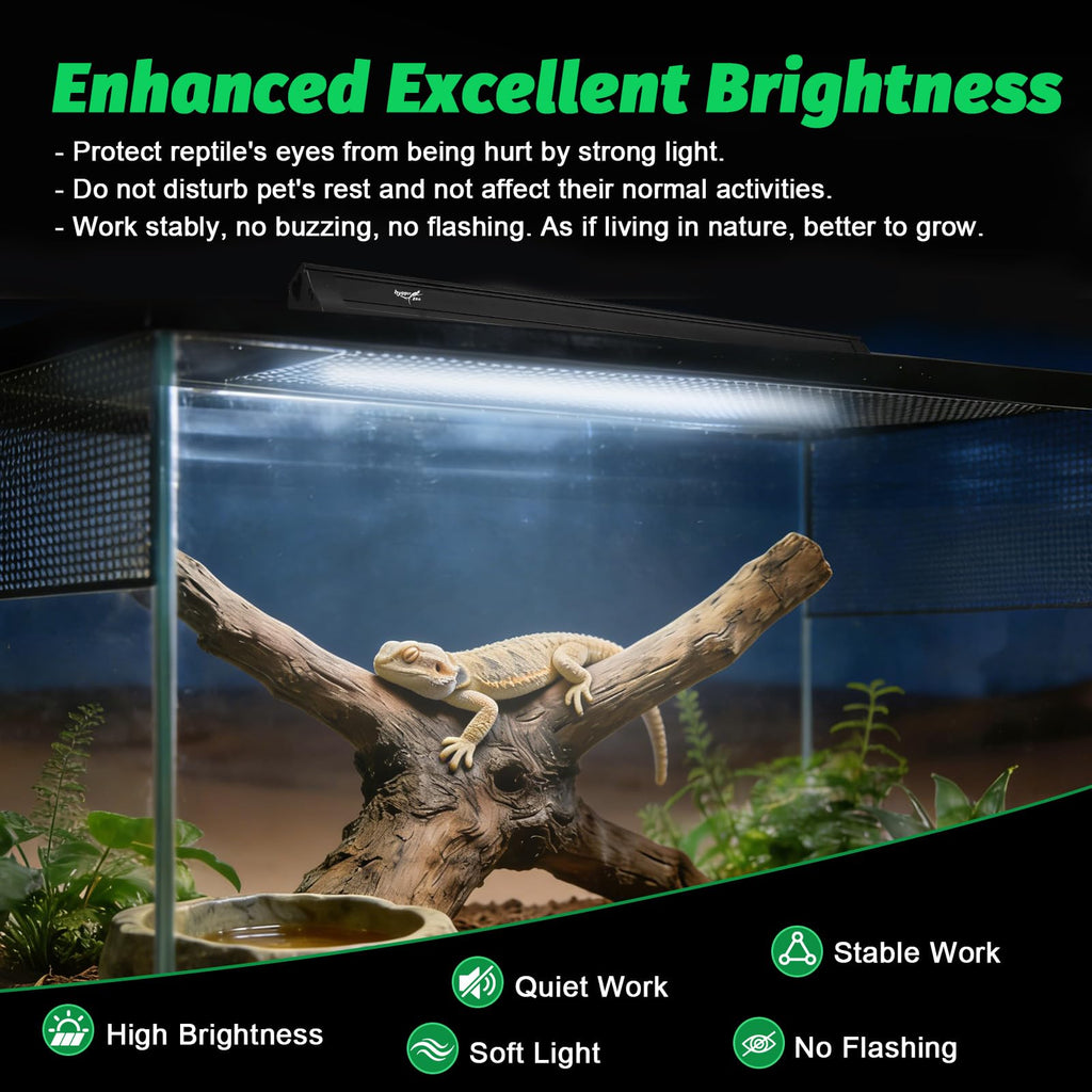 15W T8 UVB Reptile Light Fixture 18 Inch J89288