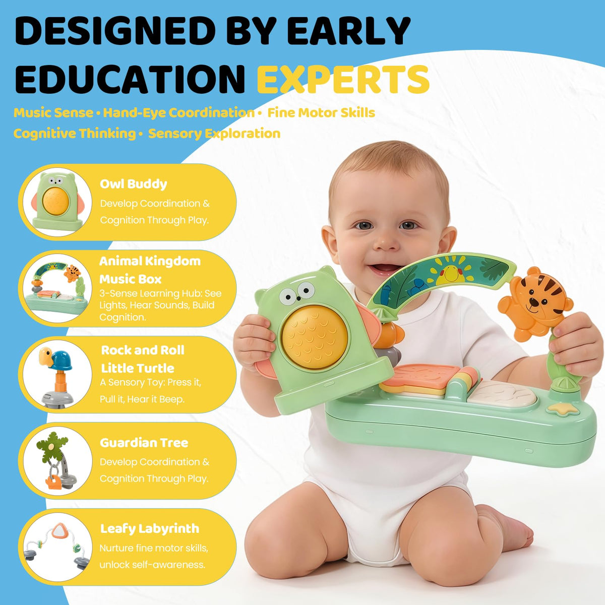 6-in-1 Baby Activity Center C464935