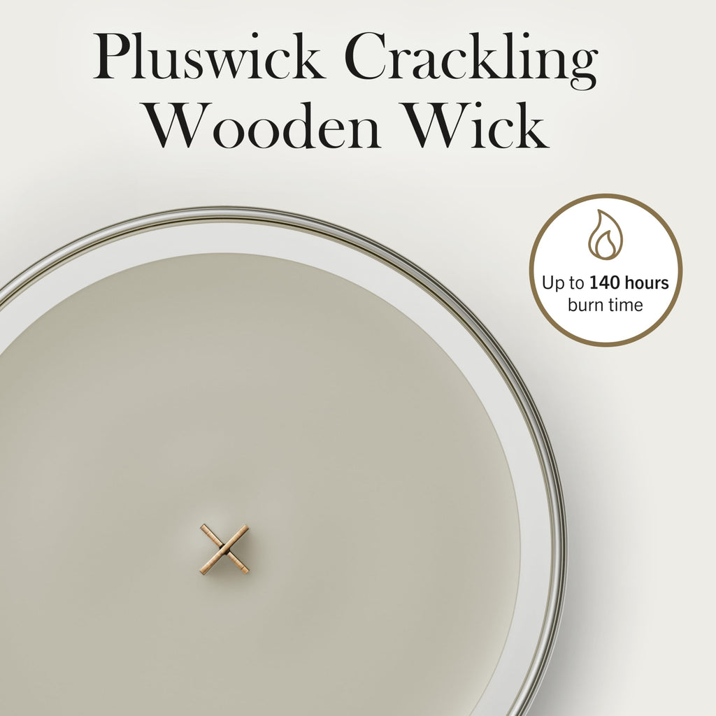 Large Scented Candle with Crackling Wick J72287