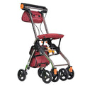 4 Wheels Foldable Rollator Walker with Seat R216