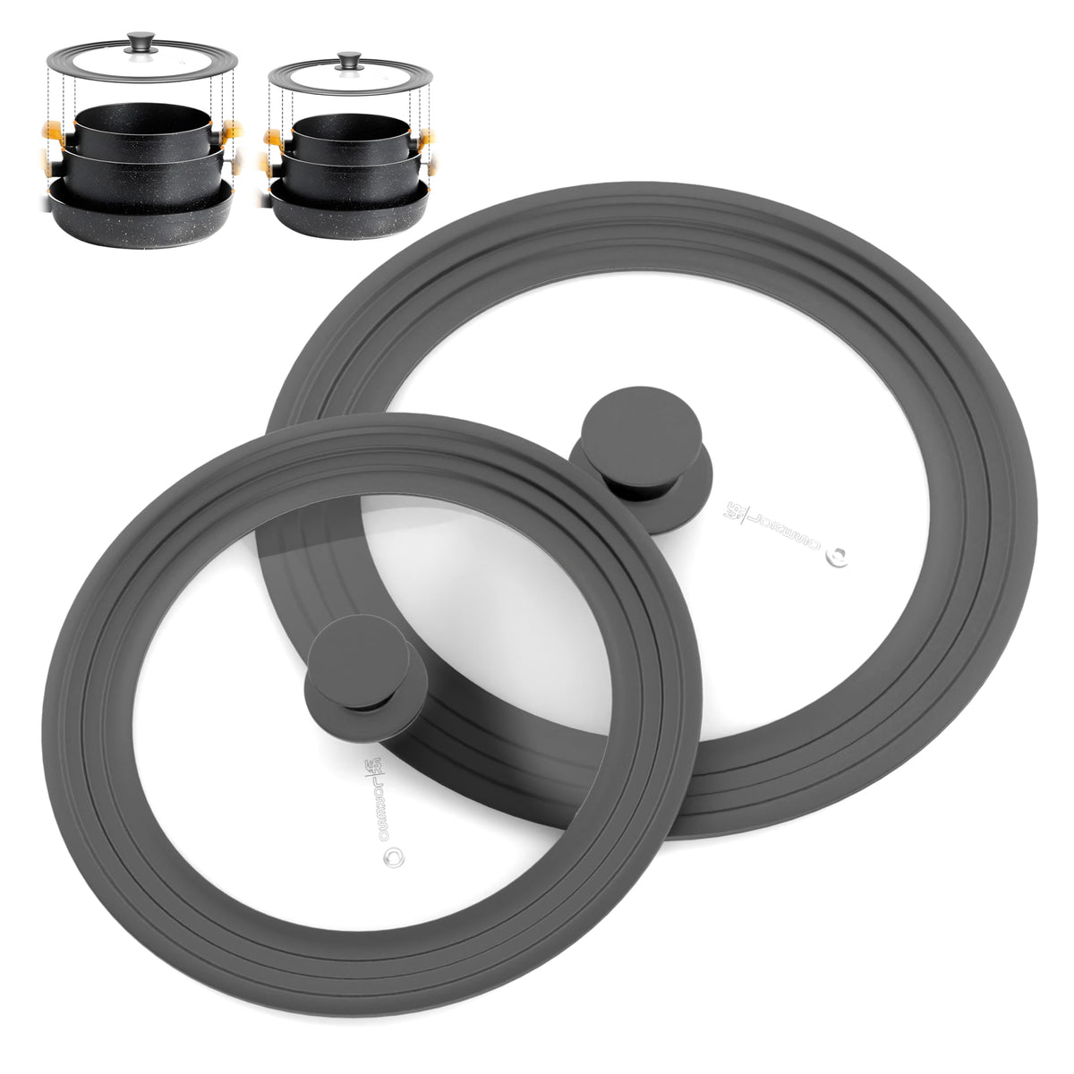 Universal Lid for Pots, Pans & Skillets, 7.5-11.5" U619939