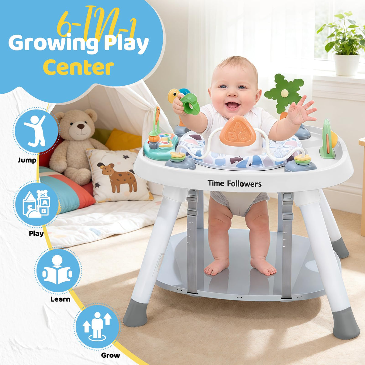 6-in-1 Baby Activity Center C464935