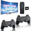 Plug and Play Retro Game Console with 4K HDMI Output, 2.4G Wireless Controllers, 64GB Memory Card S588933