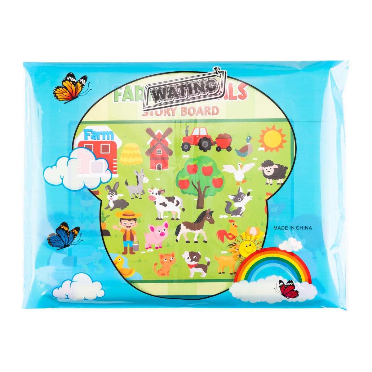Farm Animals Felt Board Set 38Pcs G4435