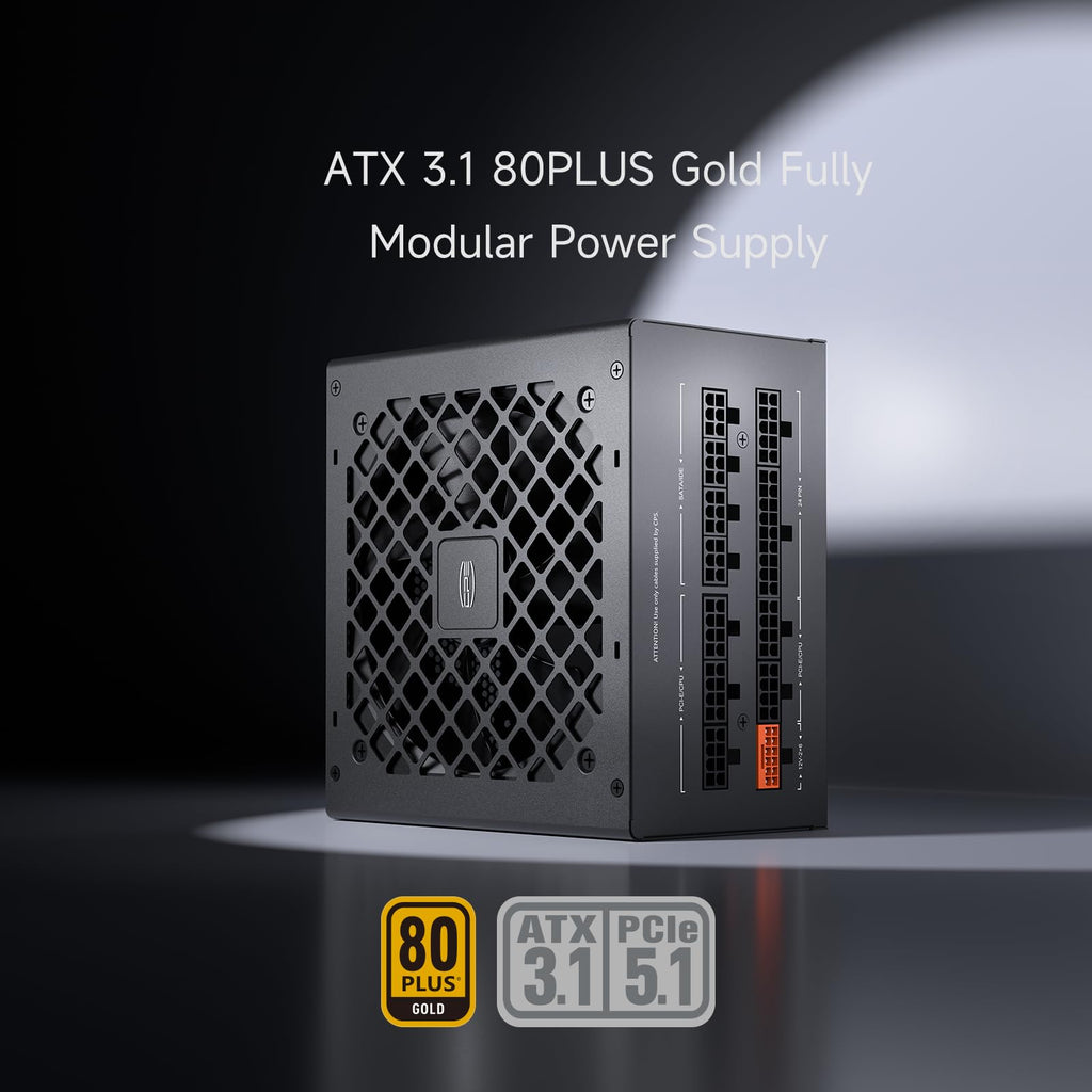 750W Fully Modular ATX 3.1 80 Plus Gold Power Supply Q477746