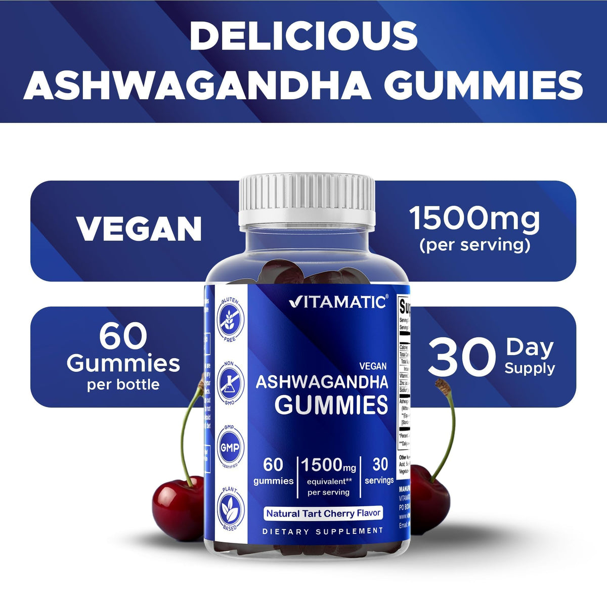 Ashwagandha Gummies 30:1 Extract A390198