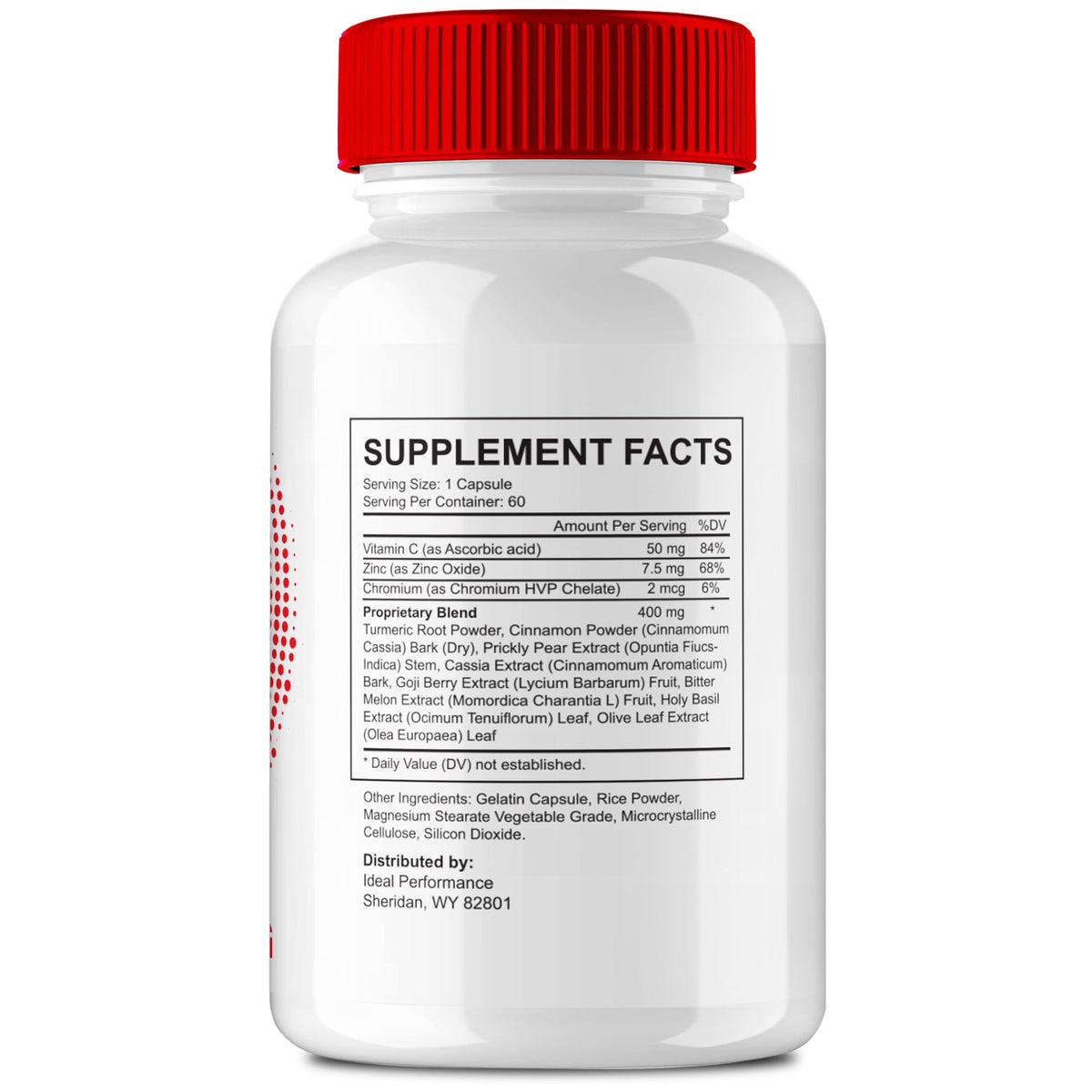 90 Capsules Supplement Pills (2 Pack) J24962