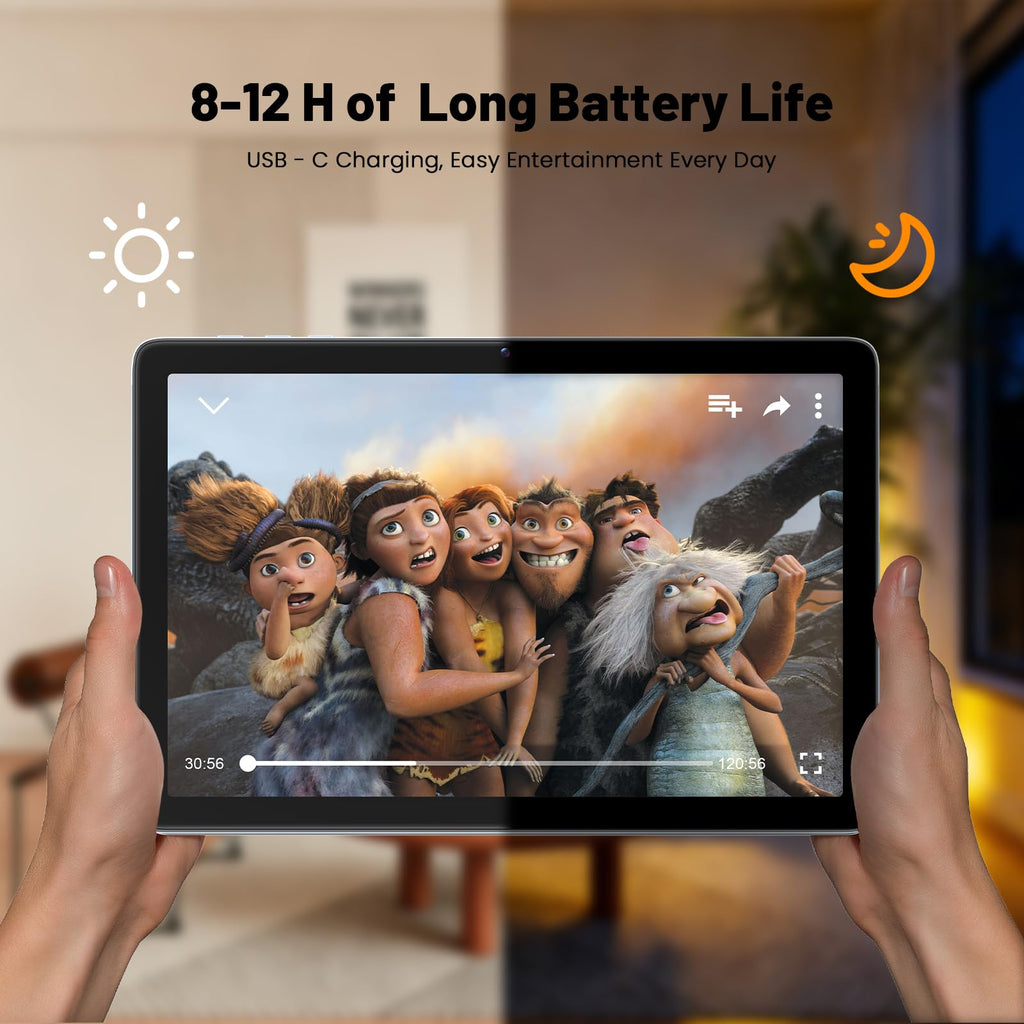 Android 15 Tablet 10 Inch, 12GB+128GB, Octa-Core, 2TB Expandable A400269