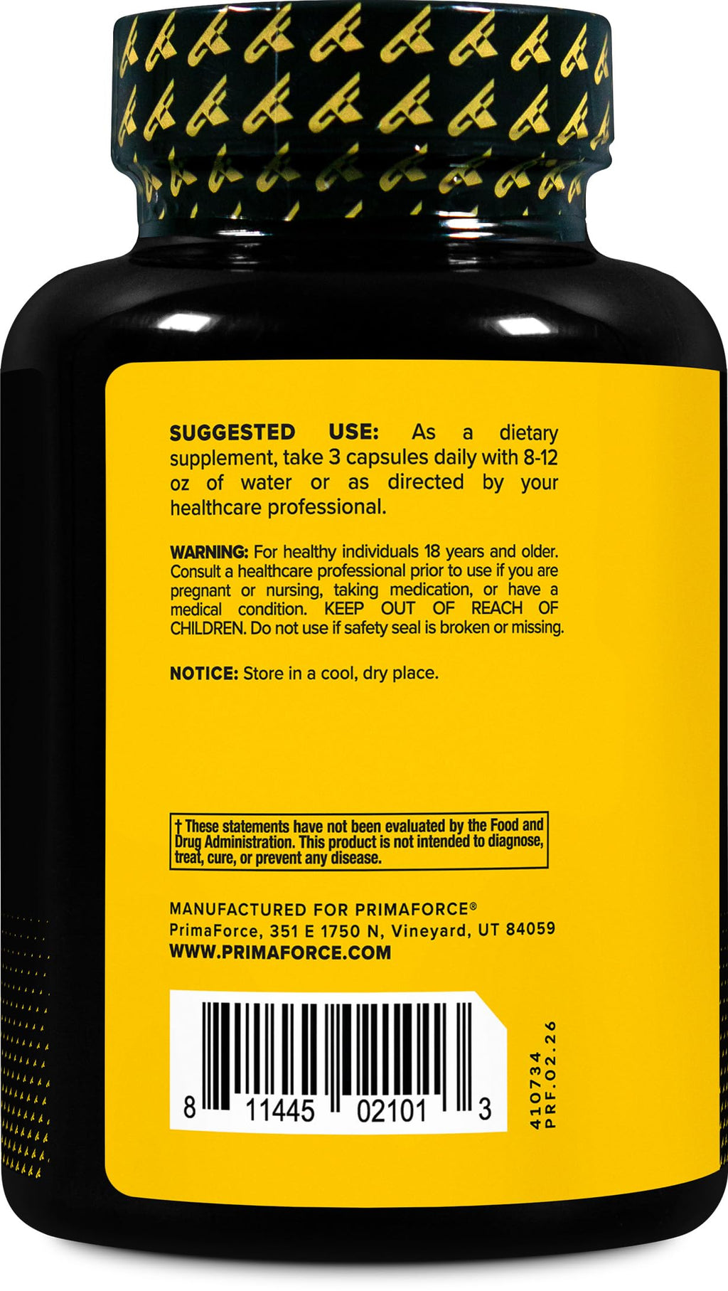Nitric Oxide Booster 120 Capsules Q653