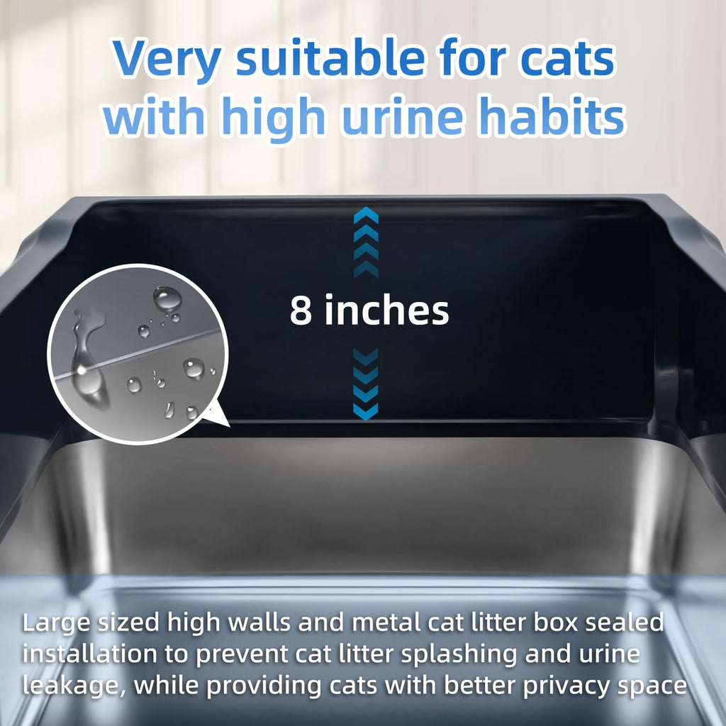 XXXL Stainless Steel Litter Box G2226