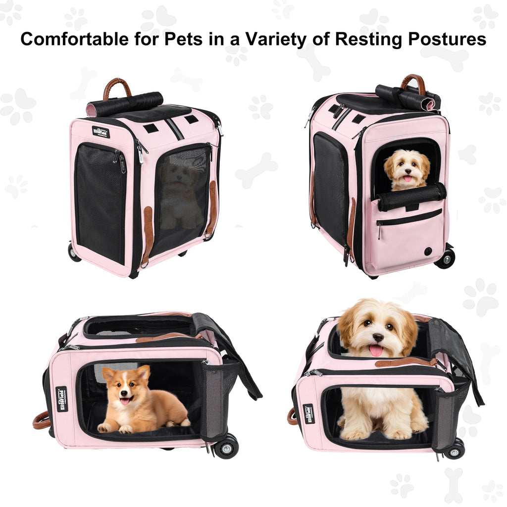 Rolling Dog & Cat Carrier P53230