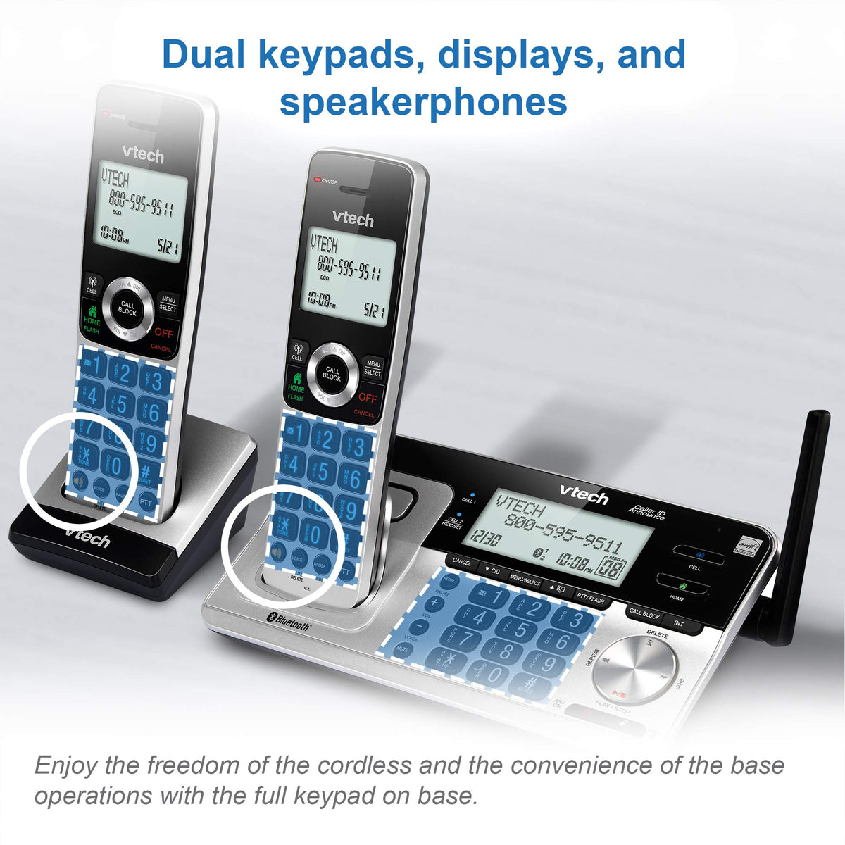 5 Handset Cordless Phone with Answering System N9795
