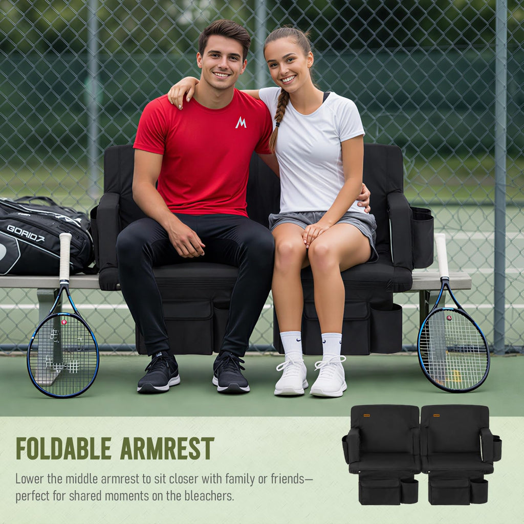 Stadium Seat with Back Support and Armrests J470187