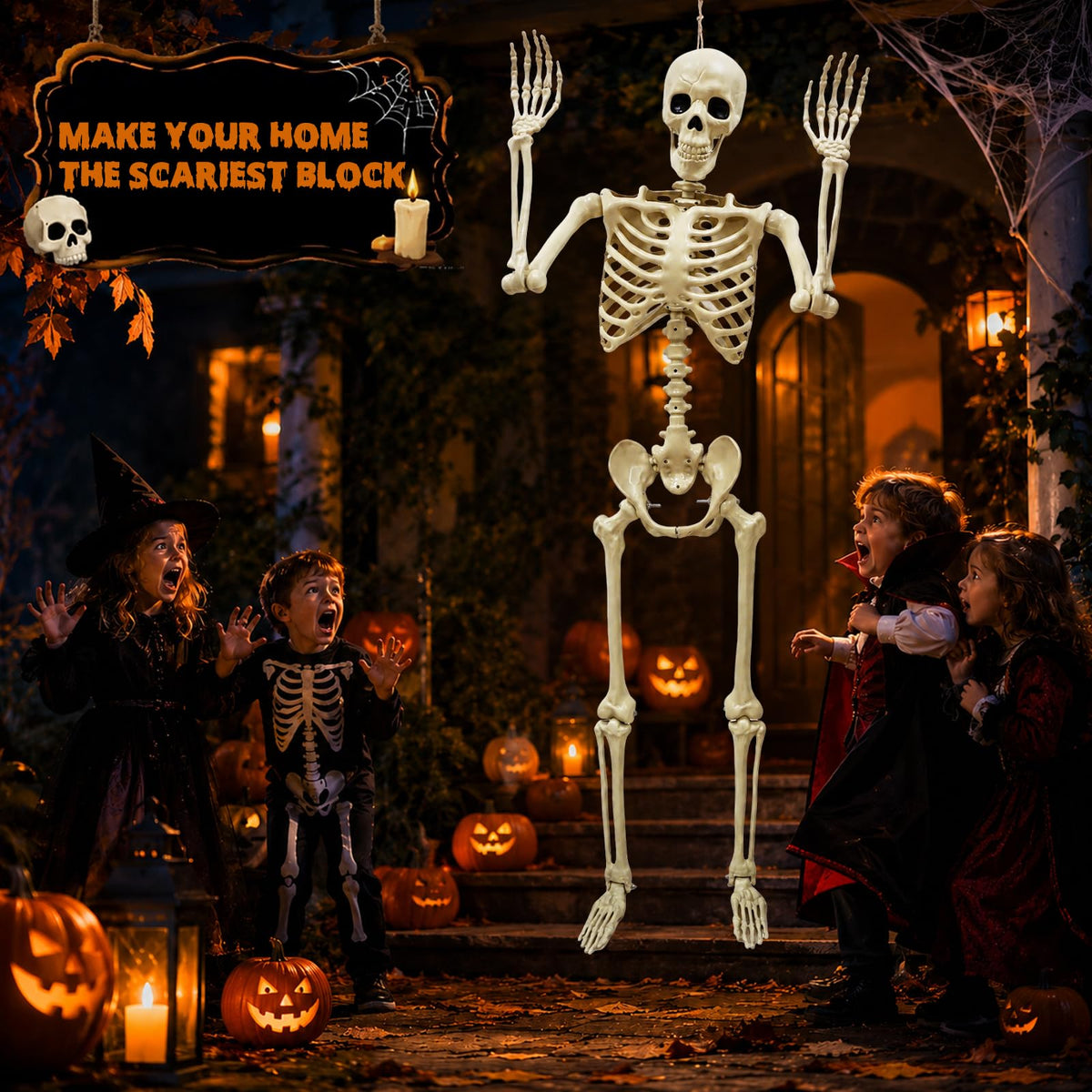 Life Size Skeleton J942