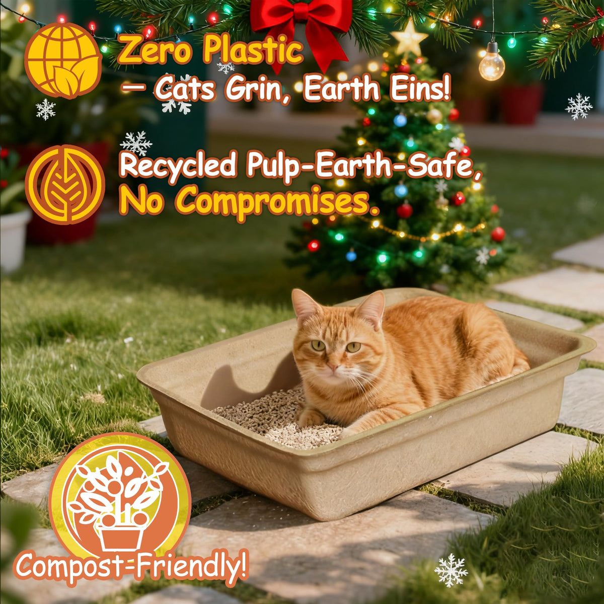 Disposable Litter Boxes for Cats D565798
