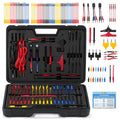 110 Pc Automotive Multimeter Test Leads Kit with Alligator Clips, Banana Plugs & Probes F435