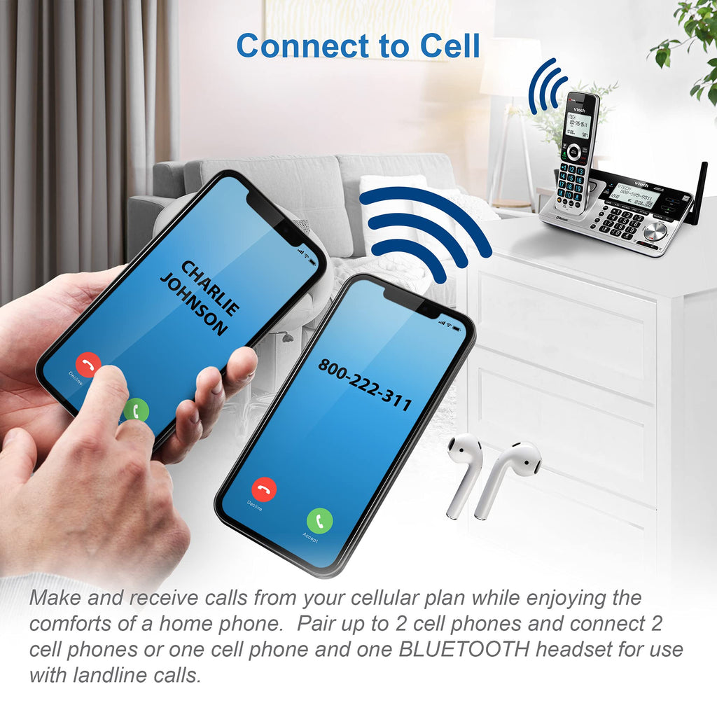 5 Handset Cordless Phone with Answering System N9795