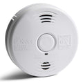 Hardwired Smoke and Carbon Monoxide Detector Alarm with Voice Warning, White G34557