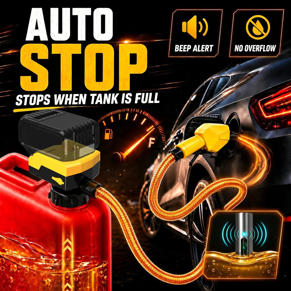 Cordless Fuel Transfer Pump J810