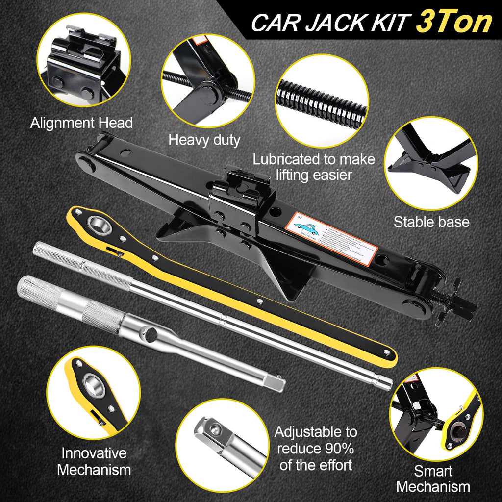 3 Ton Scissor Jack N923