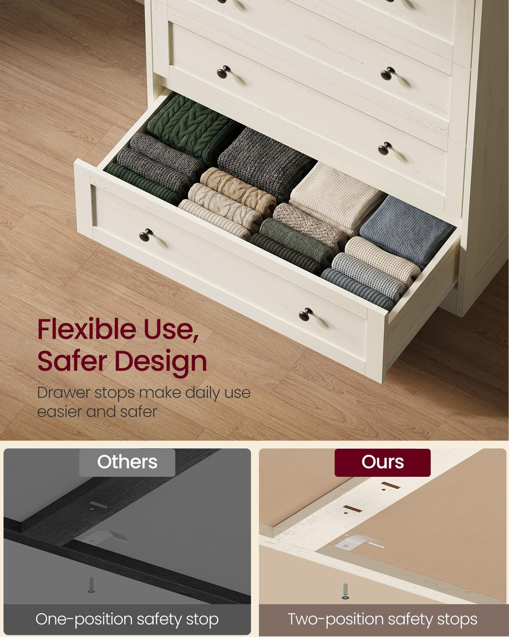 5 Drawer Dresser D8617