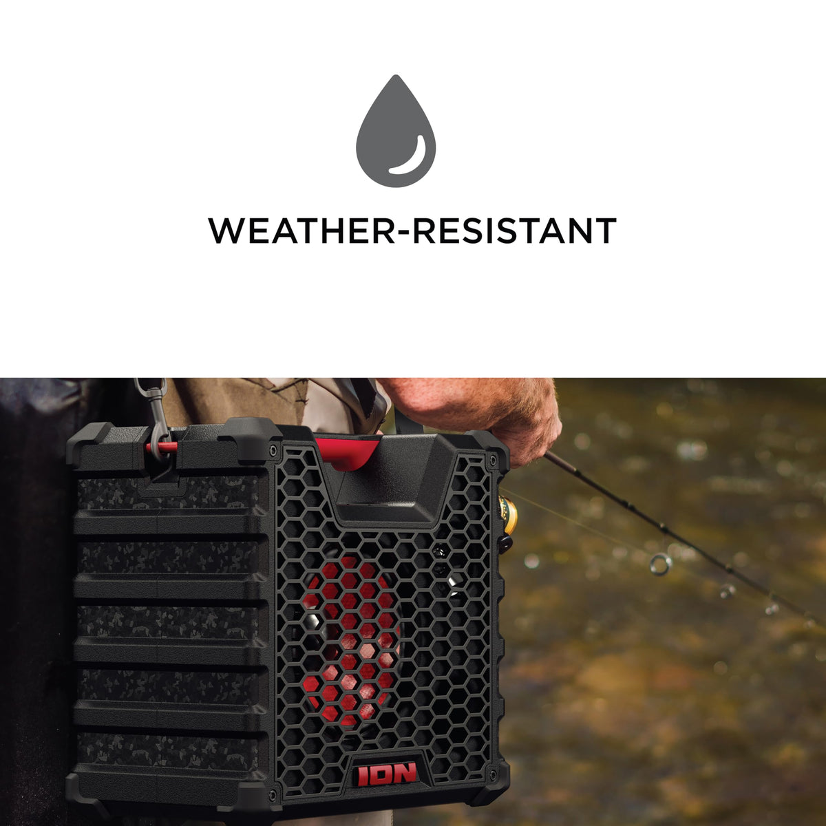 Rugged Portable All-Weather Wireless Bluetooth Speaker B236