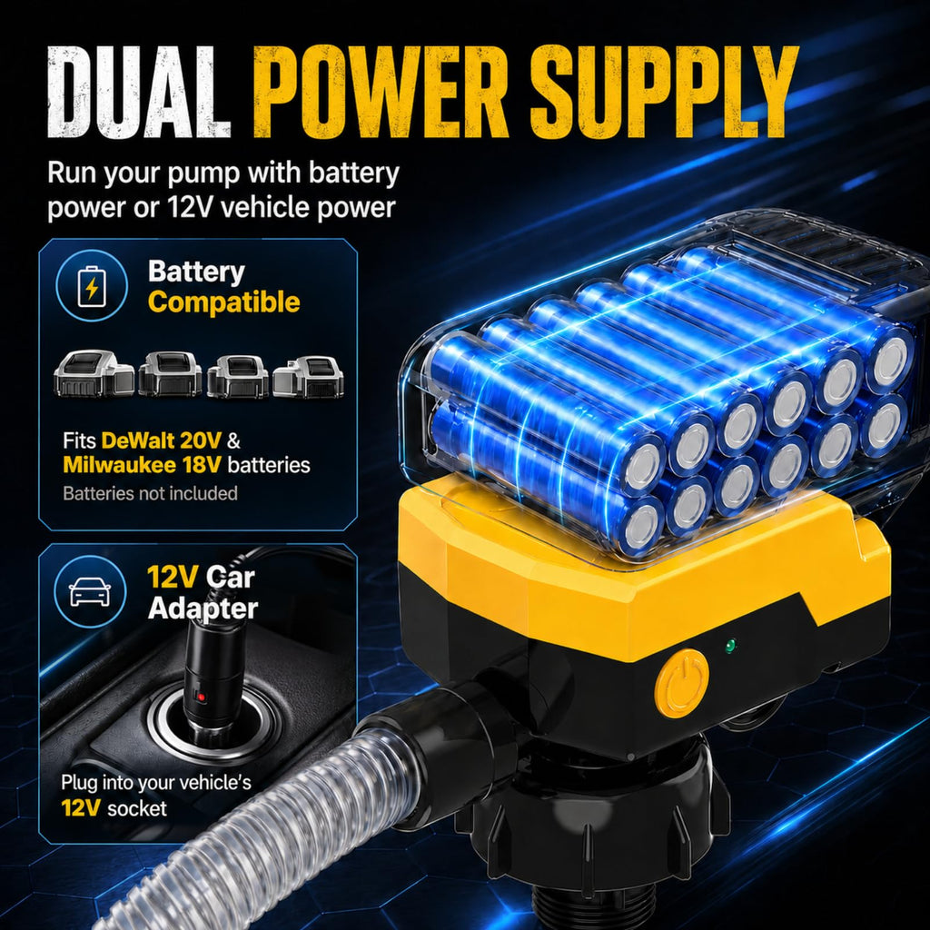 Cordless Fuel Transfer Pump J810