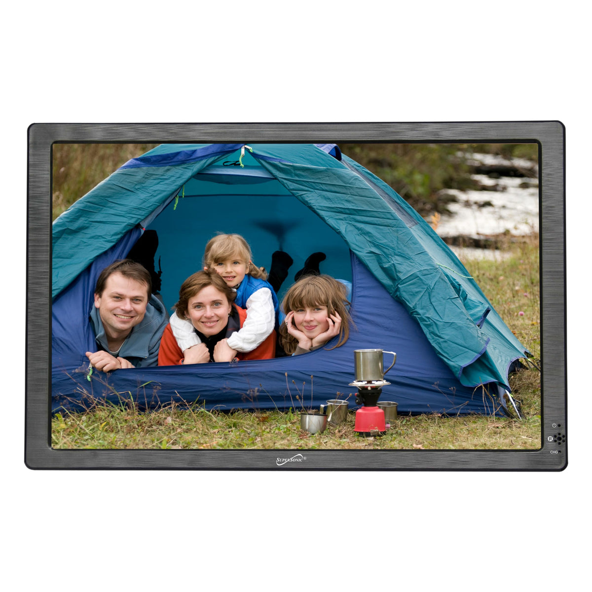 12-inch Portable LED TV with Rechargeable Battery and Remote Control H52052