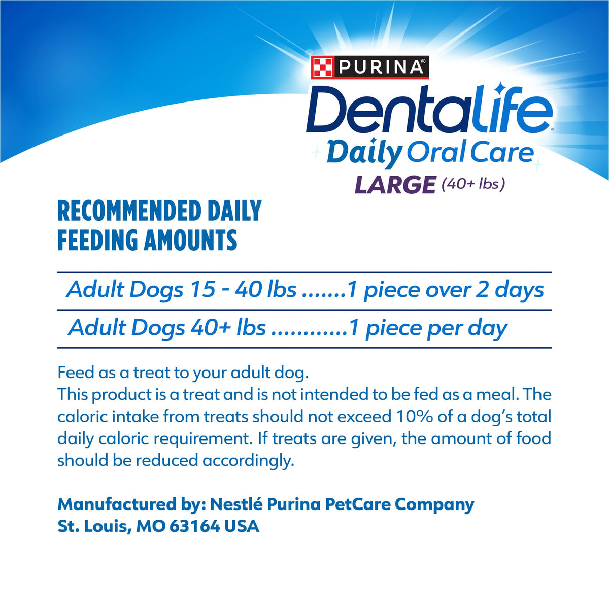 Daily Oral Care Dental Chews for Large Dogs 90 ct K280682