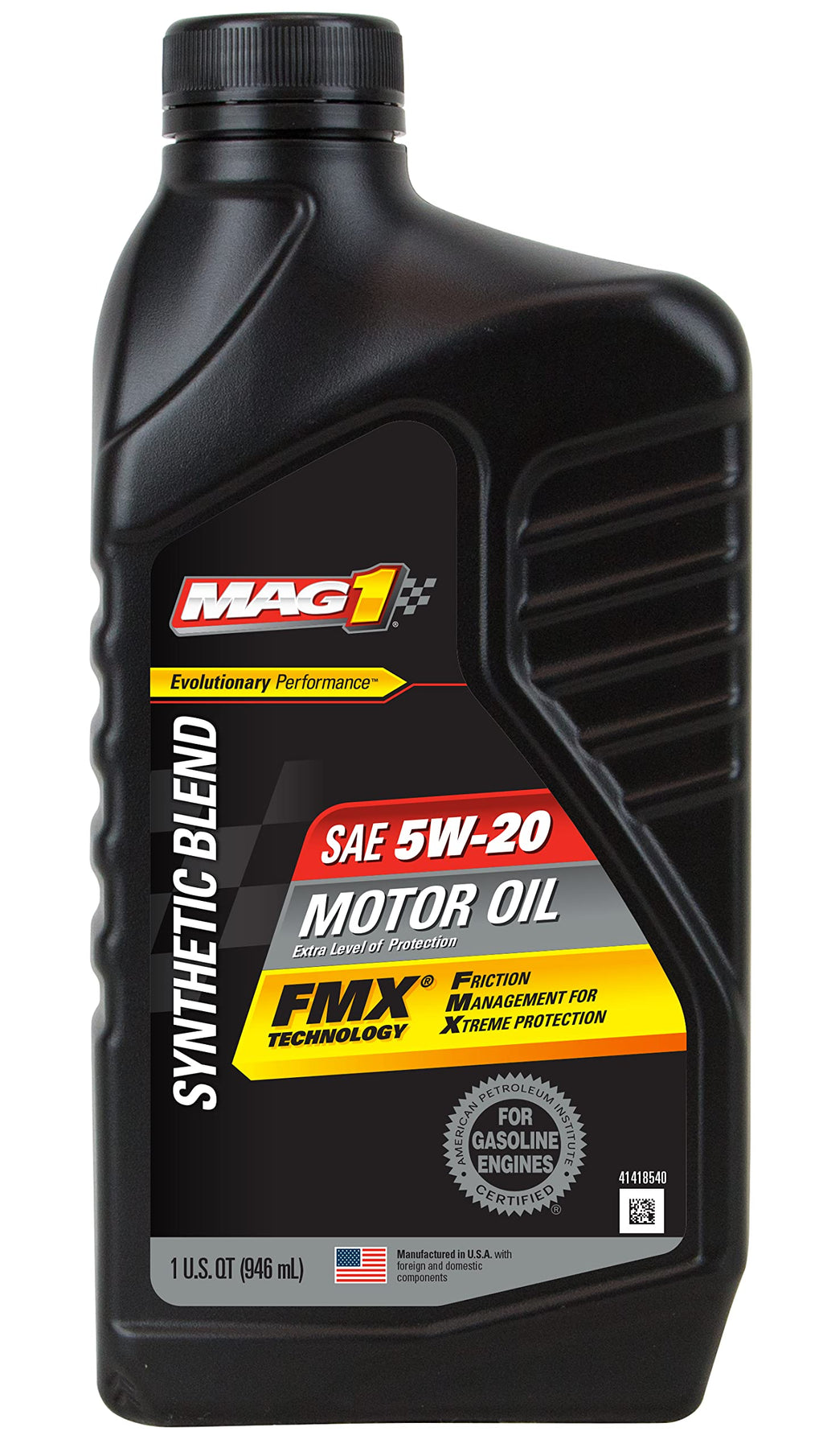 Synthetic Blend SAE 5W-20 Motor Oil 1 Quart A587362