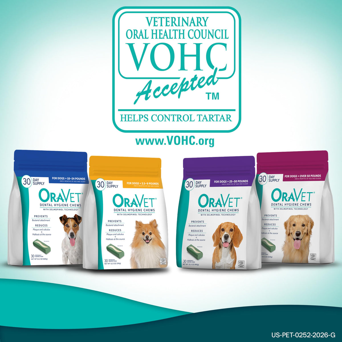 Dental Chews for Dogs 30 Count B179
