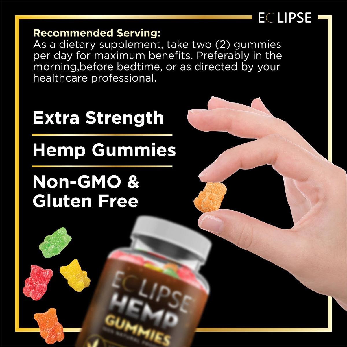 Hemp Gummies 60 Count E46264