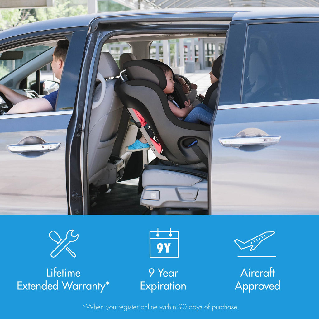 Convertible Car Seat with Anti-Rebound Bar L10850