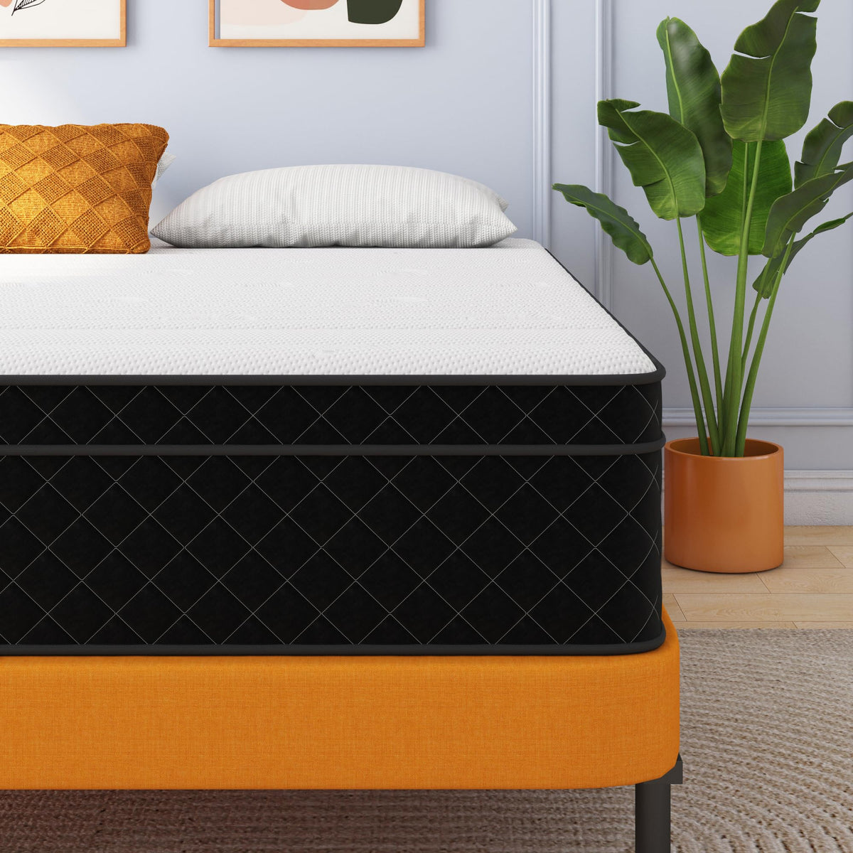 12 Inch Full Size Hybrid Mattress F39335