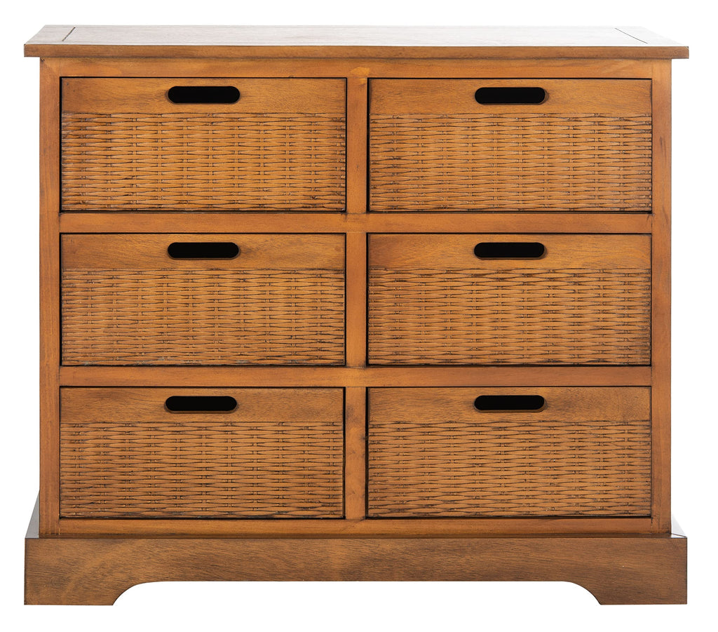 6 Drawer Wood Storage Cabinet V784