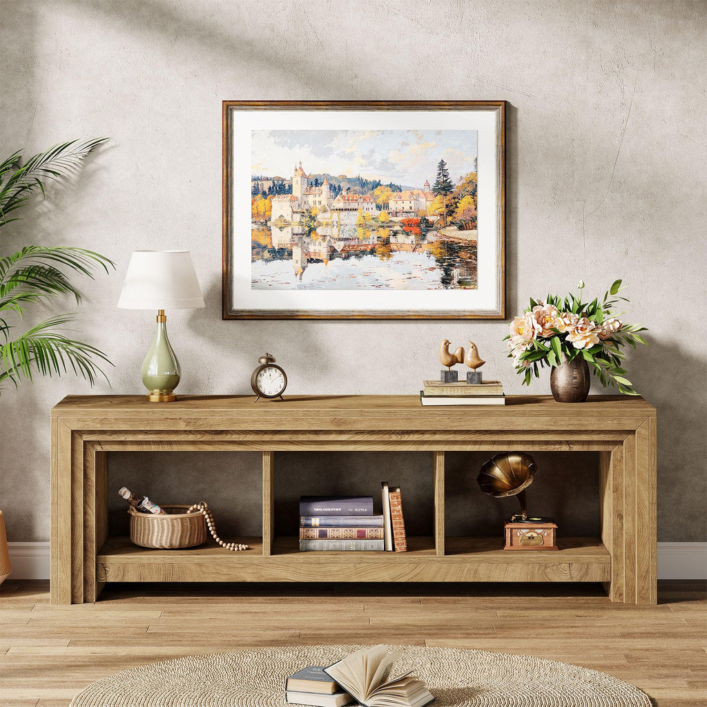 63" Wood TV Stand F3447