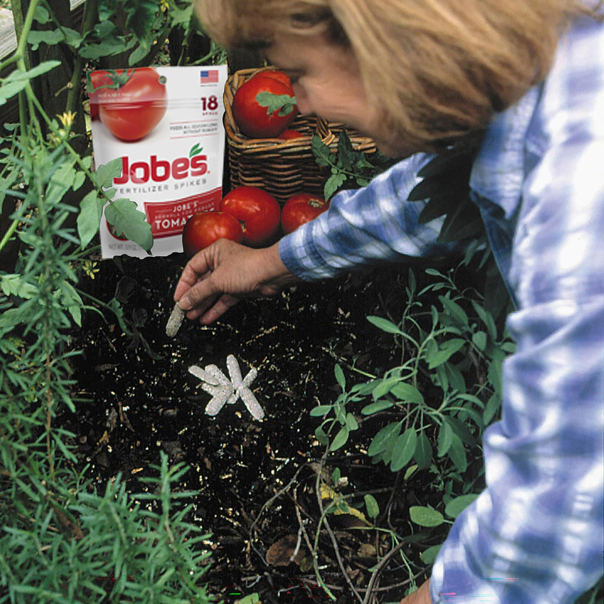 Fertilizer Spikes for Tomato Plants 18 Count D8948
