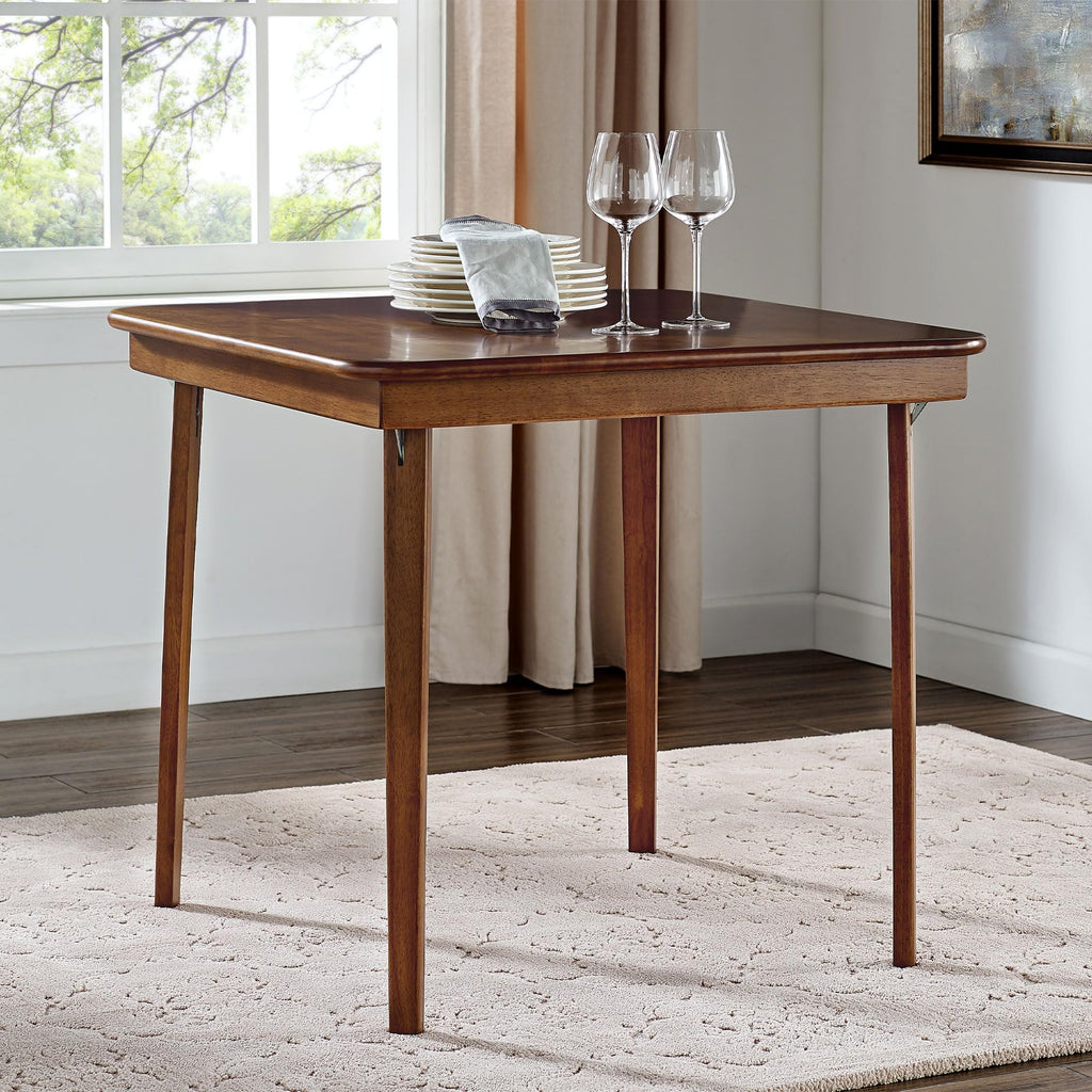 Fruitwood Wood Folding Table I38809